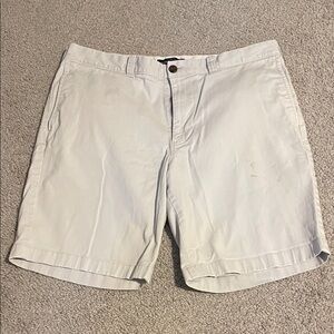 Mercantile J Crew Men's Light Gray Flat Front Shorts